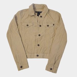 Abercrombie & Fitch Courdroy Jacket Size XS Tan